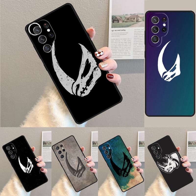 Mudhorn Rhino Skull Silicone Phone Case For Samsung Galaxy note 10 pro S26 S25 S24 S23 S22 S21 Plus S25Ultra Capa Cover