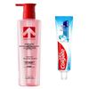 Healthy White Toothpaste & Little Arrow Collagen Shower Gel Set