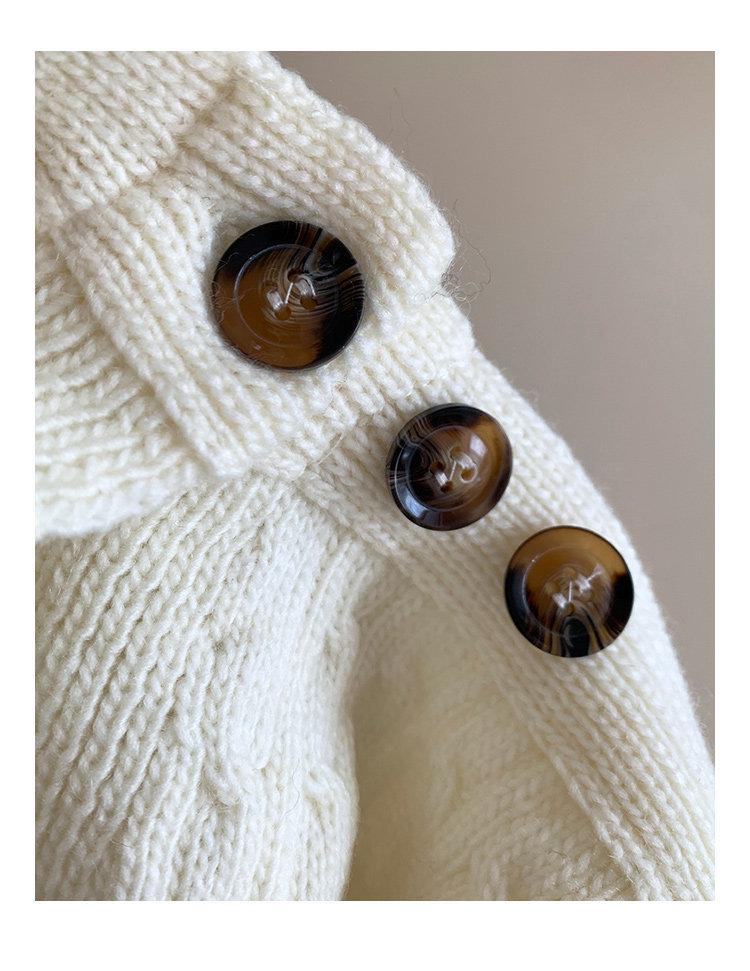 Korean-Style Women's Warm Knit Half Skirt for Autumn Winter