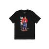 Nike T Shirts Men's Black Crew Neck Moderate Straight Fit DB6158-010