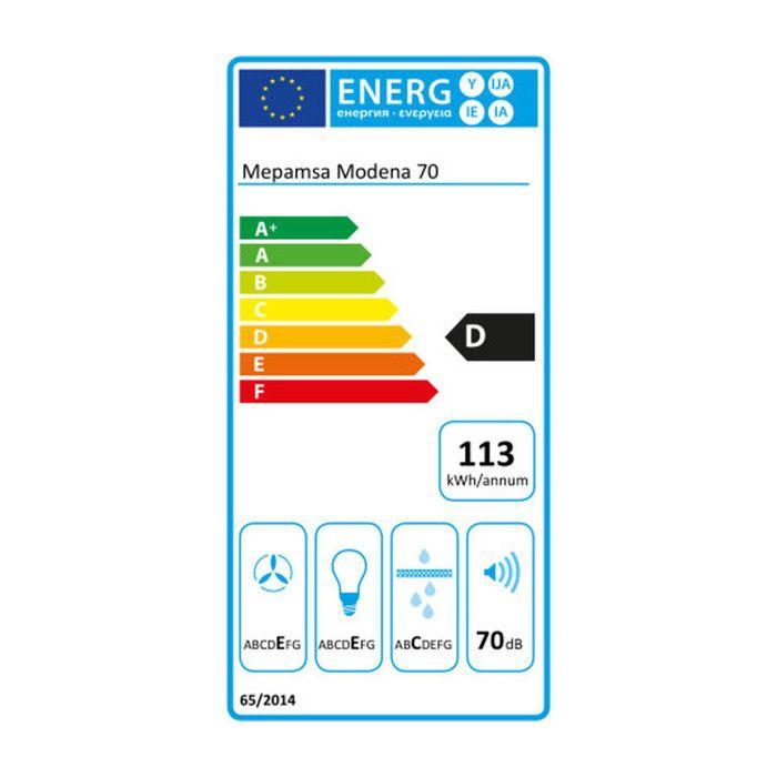 Hotte standard Mepamsa Modena 70 cm
