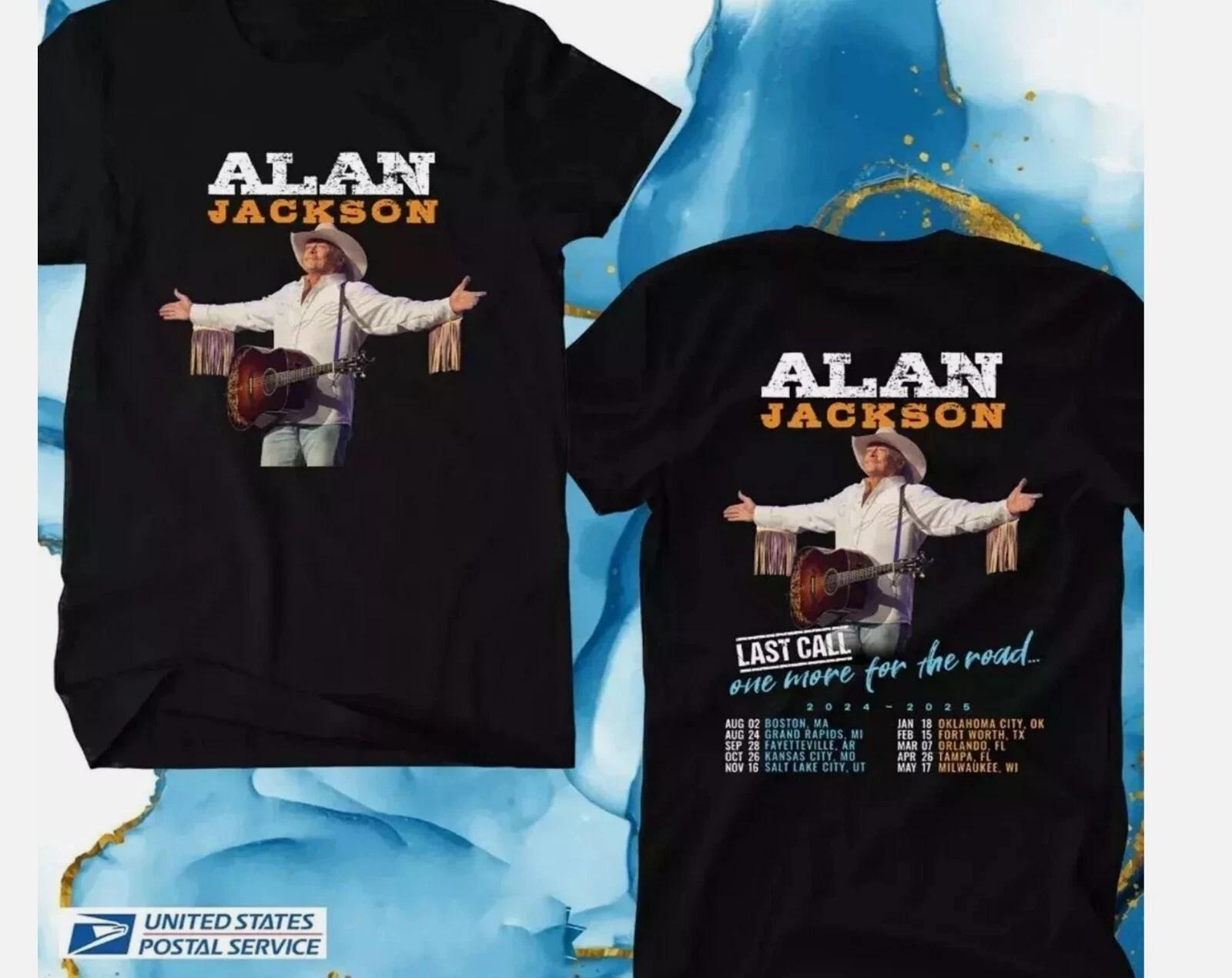 АЛАН ДЖЕКСОН LAST CALL ONE MORE TOUR 2024-2025, футболка АЛАН ДЖЕКСОН M