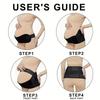 Adjustable Three-Piece Maternity Belly Support Belt - Breathable Waist Support for Pregnant Women