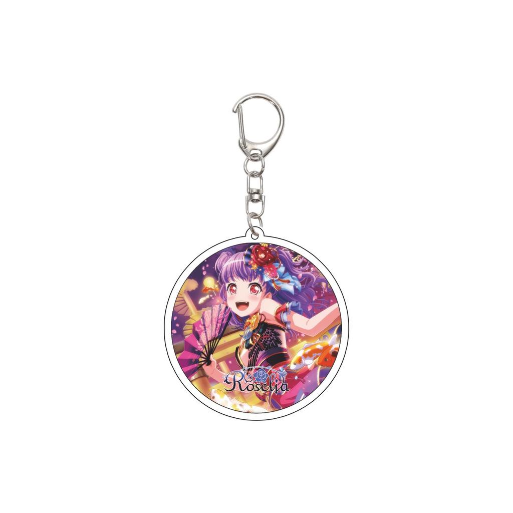 55MM Anime BanG Dream It's MyGO Keychain Takamatsu Tomori/Anon Chihaya/Rāna Kaname Key Chain Acrylic Model Plate Christmas Gifts