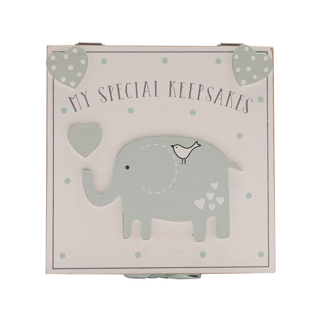 Petit Cheri' My Special Keepsake Box 16cm X 16cm - Blue