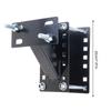 Universal Spare Tire Mounting Bracket for 4 5 6 Lug Patterns Quick Installation Secure Hold For Trailer