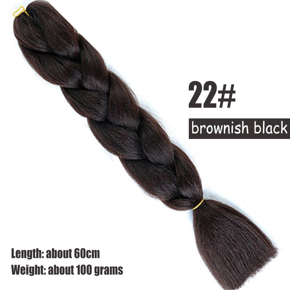 WTB Big Braid Synthetic Wigs Women Chemical Fiber High Temperature Silk Hand-woven Shiny Big Braid Hair Dirty Braid Wig Braided Hair