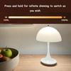 High-end Desk Lamp Rechargeable Bedroom Decorative Light Moderrn Mushroom Table Lamp  Living Room