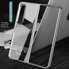 Samsung Fold4 Electroplated Phantom Transparent PC Hard Shell Case - Solid Color, Foldable Protection