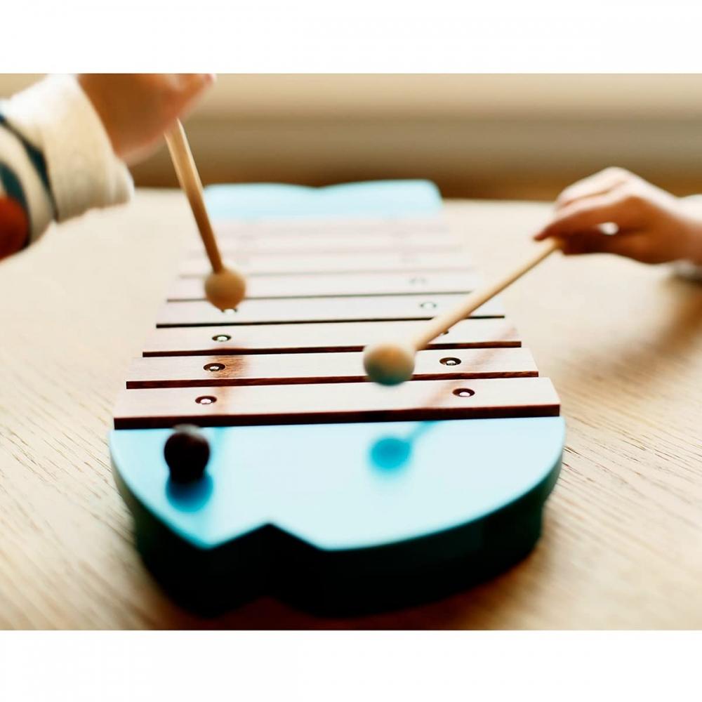 BorneLund Original Fish Xylophone Blue Возраст около полутора лет BZ8000B — фото 4