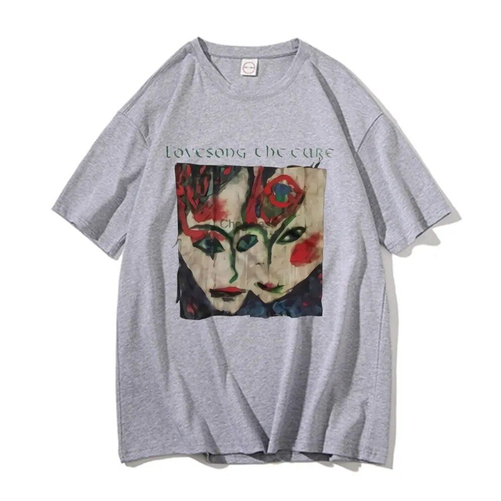 

The Cure Футболка унісекс Жіноча футболка Harajuku Vintage Унісекс бавовняні футболки New Wave Post Punk Alternative British Gothic Rock Футболка L