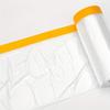 Tape And Drape, Assorted Masking Film For Home And Automotive Painting Covering For Auto Repair Shops Restaurant Hotel Renovation