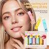 Bosuya Frucht-infundiertes Lippenbalsam-Set: Befeuchtet, Reduziert feine Linien, Gegen Risse, Feuchtigkeitsspendend.