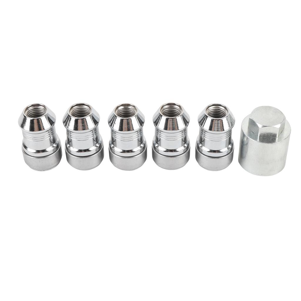 Wheel Lock Set with Key 82215711 Anti Theft Locking Lug Nuts Replacement for JL JT 2018 2025