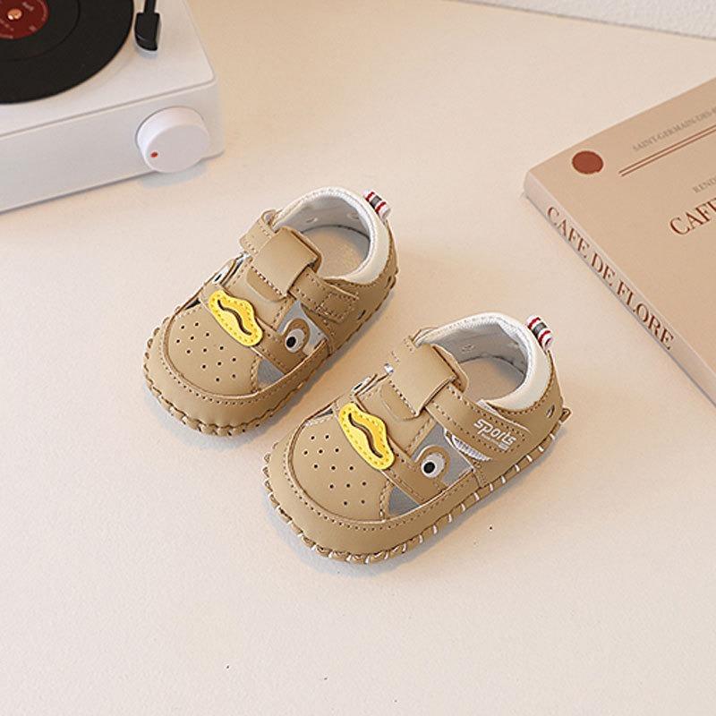 

Summer Soft-Soled Walking Shoes for Boys and Girls 0-1.5 Years Old, Infant Cartoon Closed-Toe Sandals for 3-6-9 Months. 18 дубильна кора