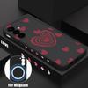 Love Heart Print Magnetic Phone Case For Samsung Galaxy S26 S25 S24 Ultra S23 S24 S25 FE S22 Plus For Magsafe Soft TPU Cover