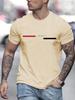 Man short sleeve T-shirt Letter Print Round Neck Breathable Streetwear Oversized Tee Casual Fashion High quality Clothing