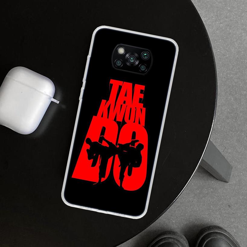Kungfu Taekwondo Phone Case Cover for Xiaomi Poco X6 X5 X7 Pro F7 Ultra Redmi 15C 15 13C 13 12C 12 10C 10 10A 9C 9A 9T 9 Coque P
