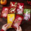 Good Fortune Hong Kong Style Red Envelopes for New Year – Creative National Tide Lai See with Thousand Yuan Capacity