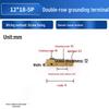Now: "High-Current Double-Row Brass Terminal with Copper Busbar for Zero Ground Connection"