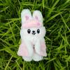 New 10cm Straykids FELIX HYUNJIN LEEKnow Pendant Pajama Tent Plush Keychain Hairy Lee Yong Bok