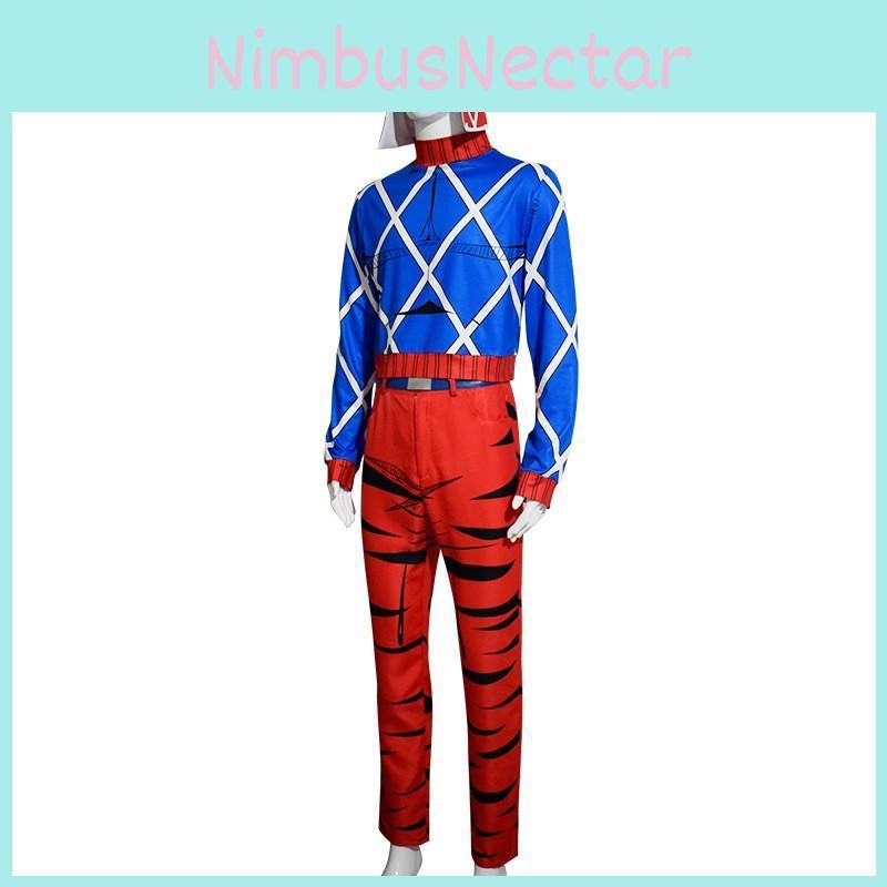 Jojos Bizarre Adventure Cosplay Costume Durable Polyester Enthusiasts Anime
