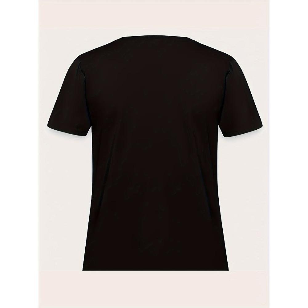 Whimsical Mushroom Forest Women's Tee - Enchanted Graphic, Casual Black Top