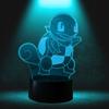 Pokemon Go Squirtle Turtle Night Light For Kids 16 Led 3D + Remote Control