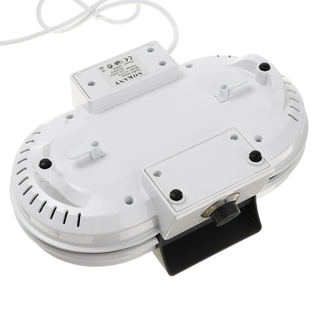 1200W 220V Waffle Machine Waffle Maker Household Electric Cake for Hash Browns and Other Carry-on Breakfast Lunch Snacks