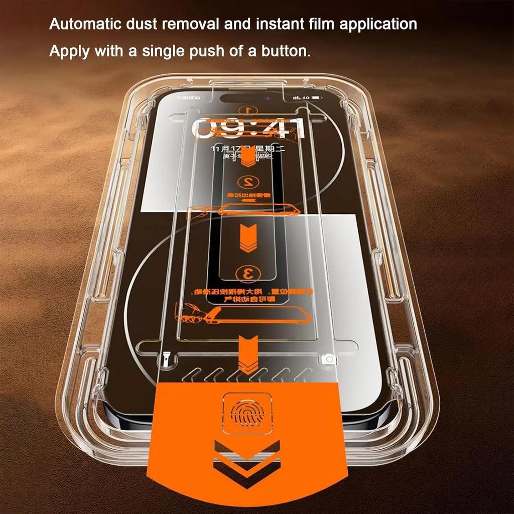 Zestaw 2 szt. Jednoklikowy Ochronny Ekran ze Szkła Hartowanego HD Clear z Funkcją Usuwania Kurzu do Samsung Galaxy Z Fold 8 7 6 5