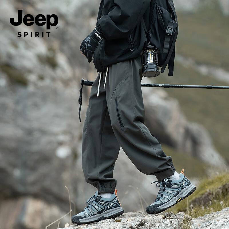 JEEP SPIRIT Men's American Style Cargo Jogger Pants YZ-6533
