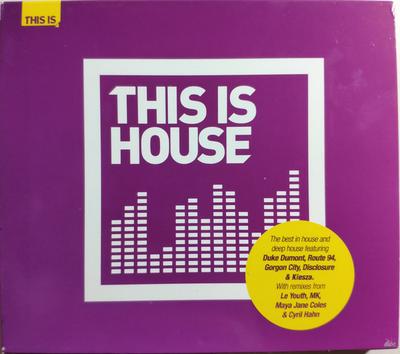 CD VARIOUS  This Is House 5350412 Universal Music 2014 UK Dance  Electronica Used