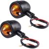 1 Pair Replacement Indicator Lamp Motorcycle Retro LED Turn Signals Blinker Motorbike Accessories Turning Indicators