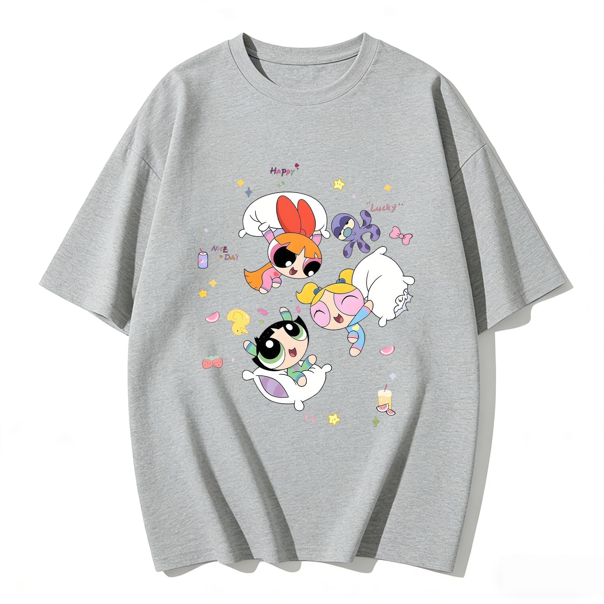 

2026 Girls Super Powerful Blouse Training Streetwear Tshirt Womens Tee Breathable Gym Fitness Family Matching Outfits Clothing S