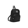Vans X Disney Collaboration Zipper D-Shaped Keychain Leather Mini Backpack Women backpacks Black VN000FZHBLK