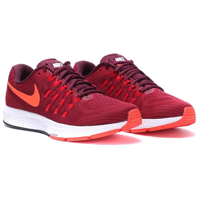 Nike Air Zoom Vomero 11 Comfortable Versatile Non-Slip Durable Low-Top Running Shoes Men Running Shoes Red 818099-600