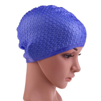 Silicone Swimming Cap Unisex Waterproof Bathing Cap Ear Protection Sport Swim Cap for Swimming