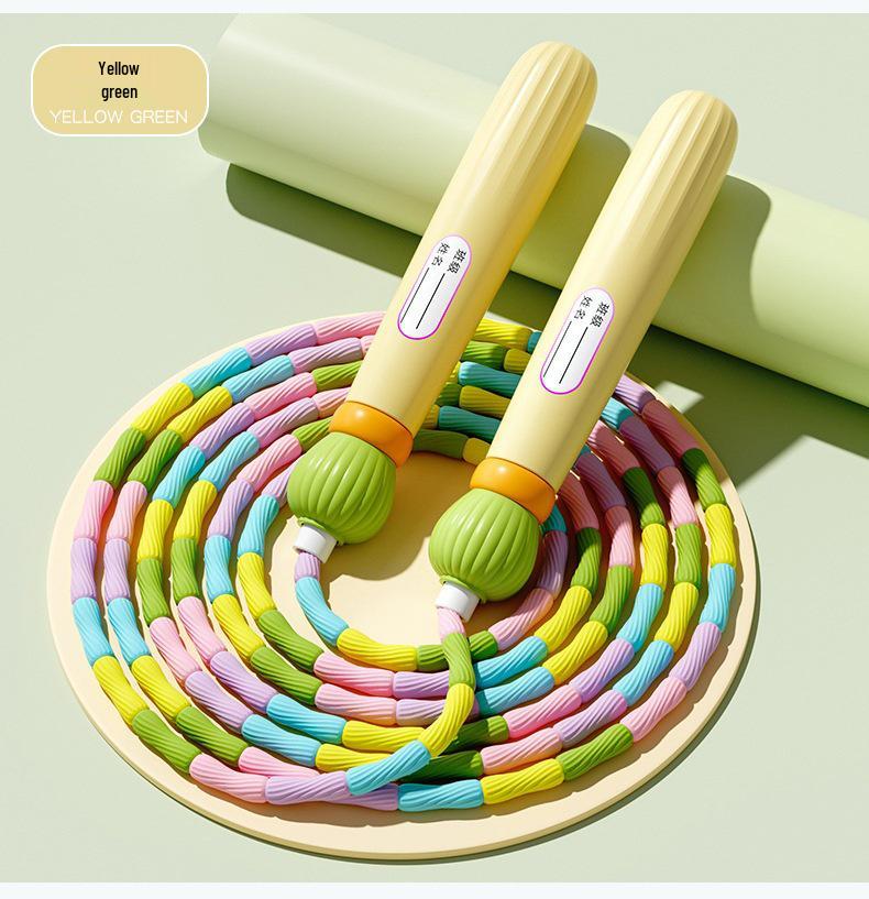Bamboo Jump Rope for Kids: Perfect for Primary and Kindergarten Beginners