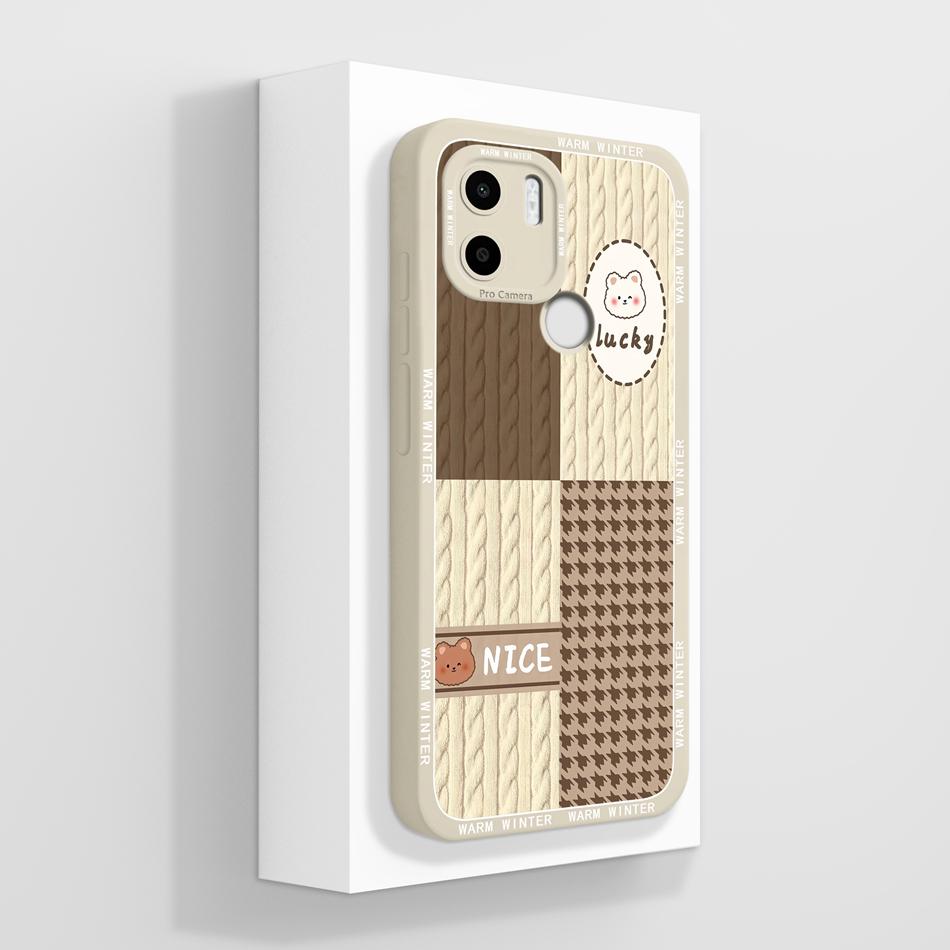 For Xiaomi Redmi A1 Plus Phone Case Fantasy Full Protection Soft Liquid Silicone Anti Drop Back Cover For RedmiA1 A 1 A1+ Funda