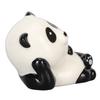 Panda Räuchergefäß Weißes Porzellan Niedlich Lebensecht Street Relief Räucherstäbchenhalter für Meditation Dekoration Innen