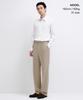 Musinsa Standard Wide Hidden Elastic Waist Slacks [Beige]