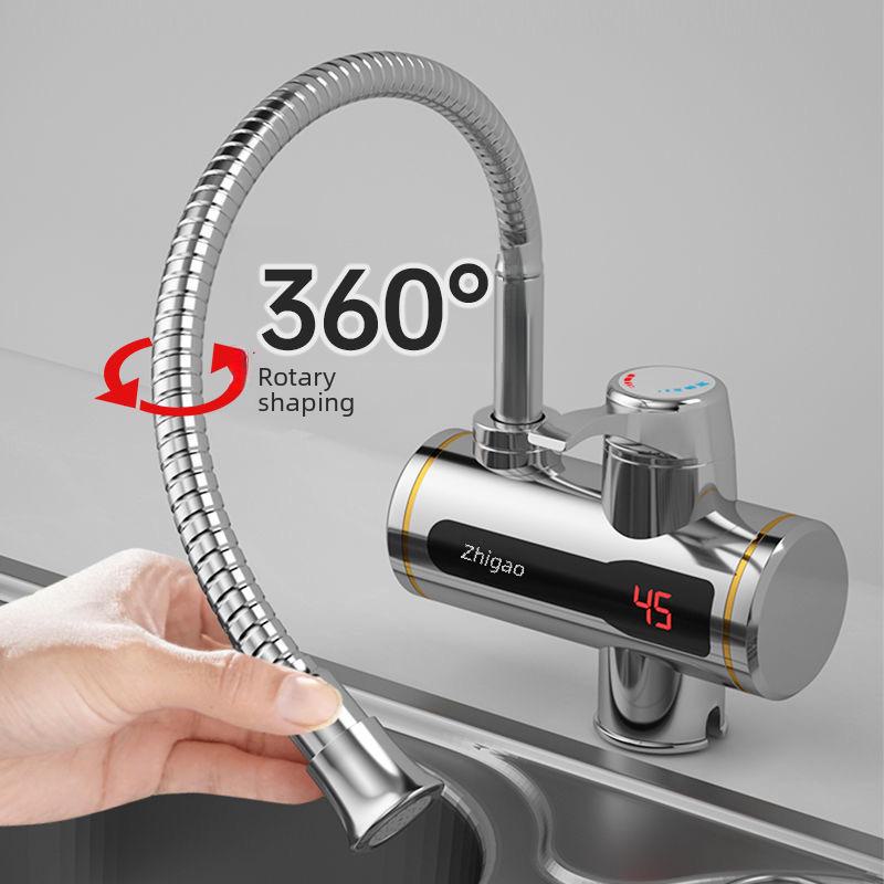 Chigo Instant Hot Water Kitchen & Bathroom Faucet with Electric Side Inlet