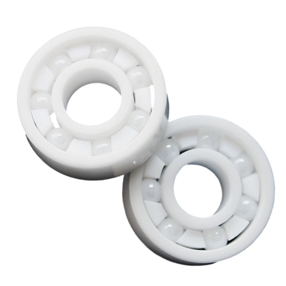 1PCS 626CE Full Earthenware Sealed Bearing 6x19x6 For Zro2 Ball Bearings Ceramic Bearings Accessories