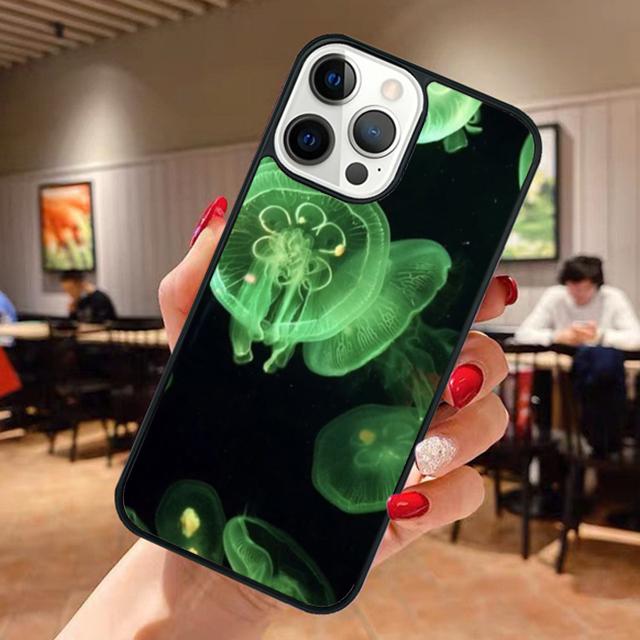 jellyfish Phone Case For Apple iPhone 17 Air Pro Max Plus Coque For iPhone 17 Air 14 15 16 13 12 Max Cover