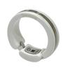 CHANEL Ultra Accessory Jewelry Ring ceramic / Au750 White/Silver