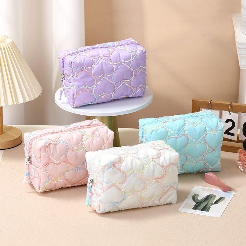 Pattern Women Makeup Bag Toiletries Cosmetic Organizer Zipper Bag Travel Wash Pouch Cosmetic Bag Female Make Up Bags