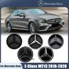 C200 E200 Neu Für Mercedes Benz Für Mercedes Benz E-Klasse W213 16-20 E250 E300 E350 Glänzend Schwarz Beleuchtetes Sternenabzeichen Logo Fron