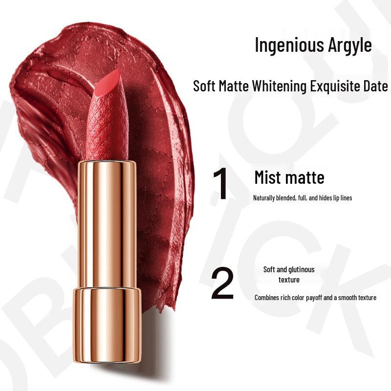 Hanbeier Luxury Leather Handbag & Lipstick Gift Set - Non-Fading, Soft Mist, Moisturizing, Four-Piece Collection