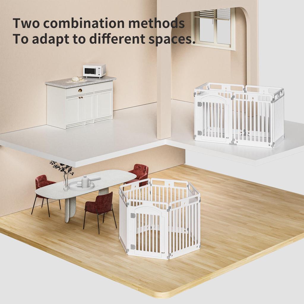 Indoor Anti-Escape Pet Fence: Enhanced Dog House Guardrail & Cage