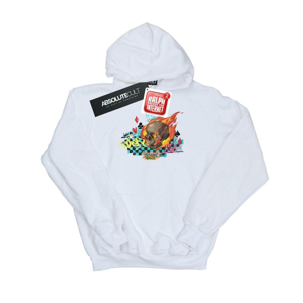 Disney Boys Wreck It Ralph Race Skull Hoodie